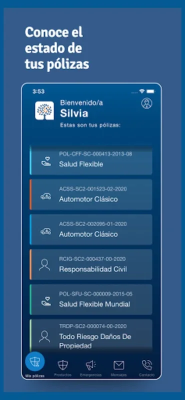 Nacional Seguros for Android - Manage Insurance Easily