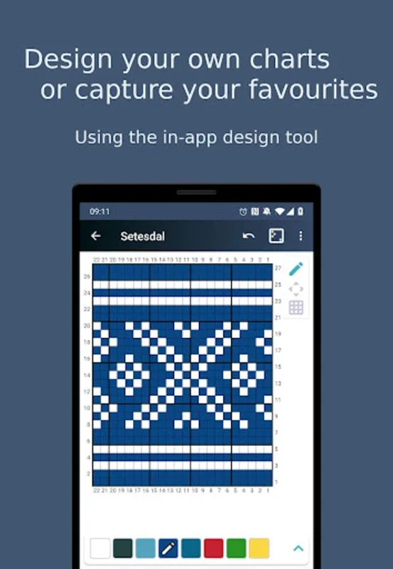 Stitchart for Android: Simplify Knitting Chart Creation