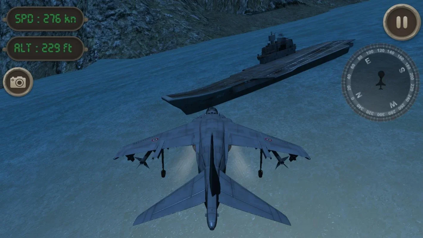 Sea Harrier Flight Simulator for Android: Realistic Flight Experience