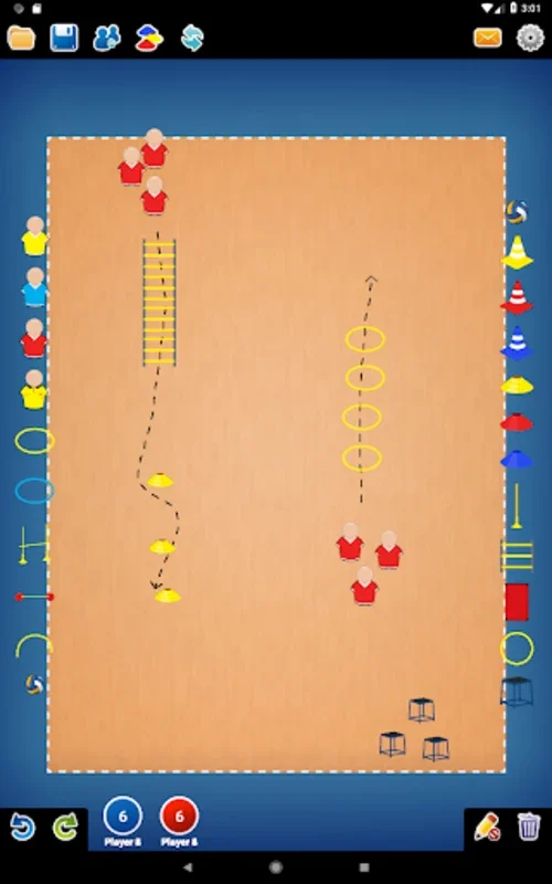 Coach Tactic Board: Volley for Android - A Valuable Volleyball Coaching Tool