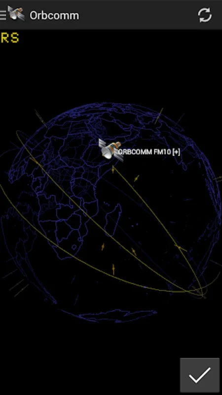 3D Satellite for Android - Real-Time Satellite Tracking