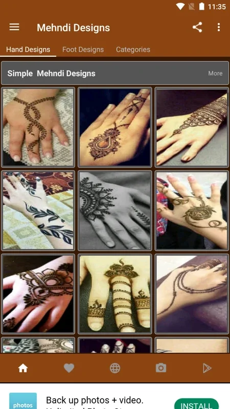 Mehndi Designs for Android - Explore Diverse Designs