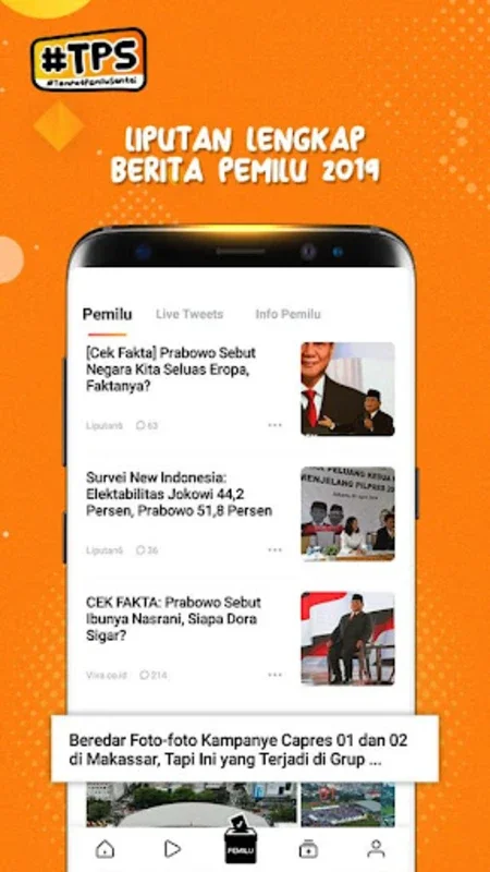 BaBe+ Indonesia for Android - Comprehensive News Source