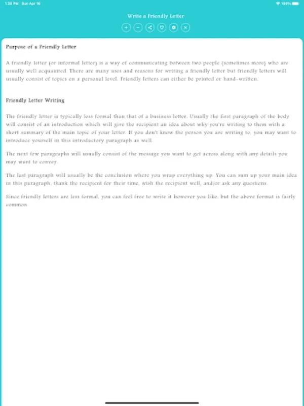 English Letter Writing for Android: Enhance Your Letters