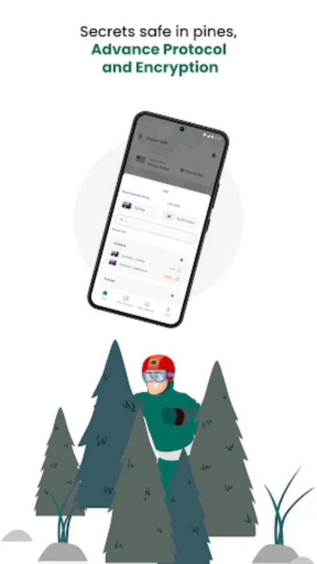 Pine VPN for Android - Secure and High-Speed