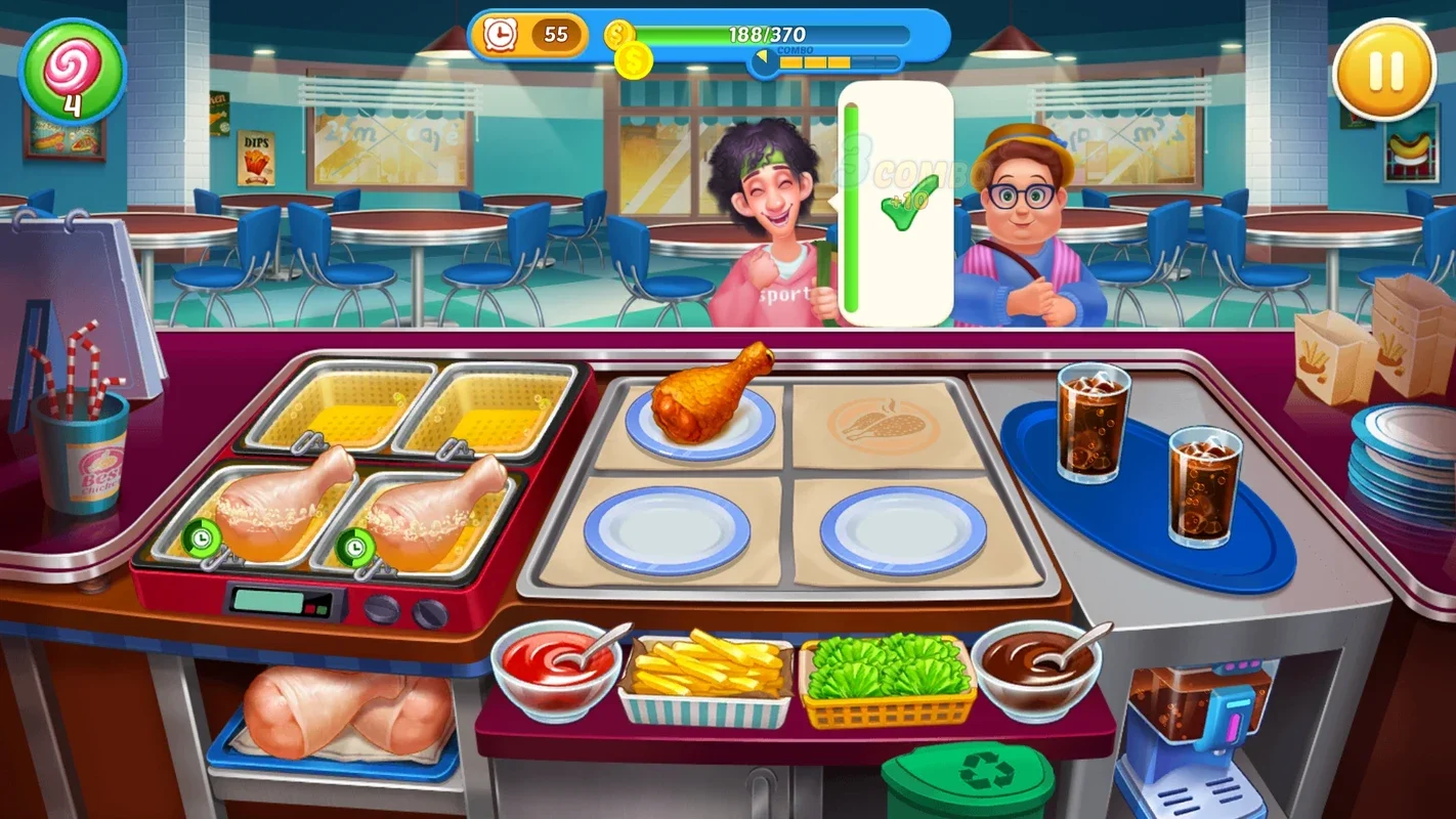 Crazy Chef: Fast Restaurant for Android - Fun Time Management