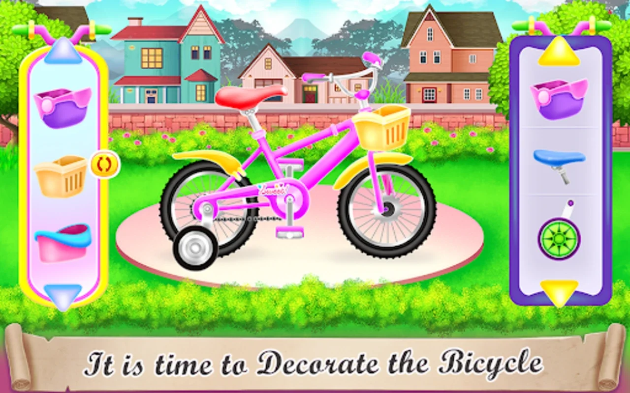 Girl Bike Fix & Washing Salon for Android - No Downloading Needed