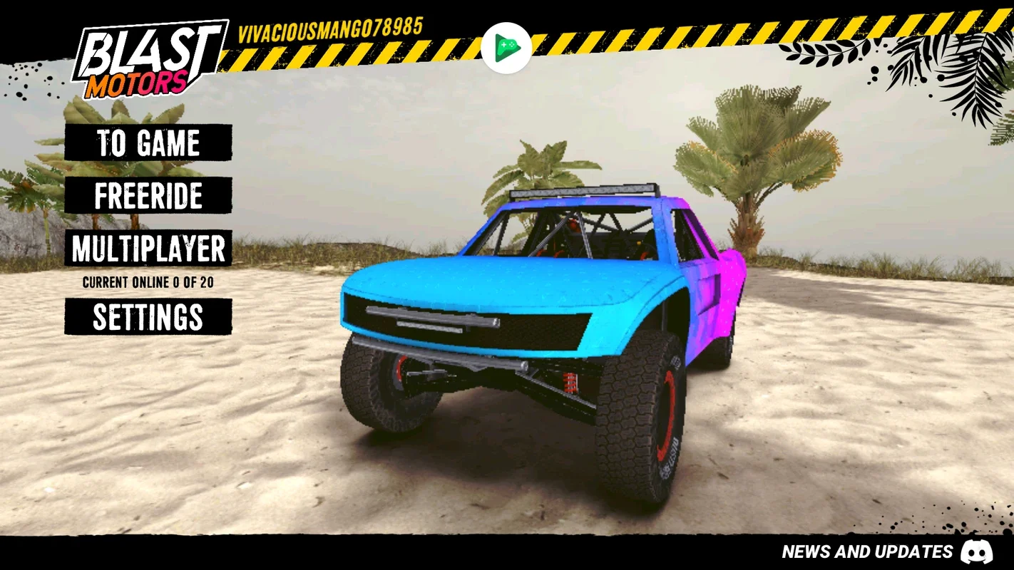 Blast Motors for Android - Thrilling Off-Road Races