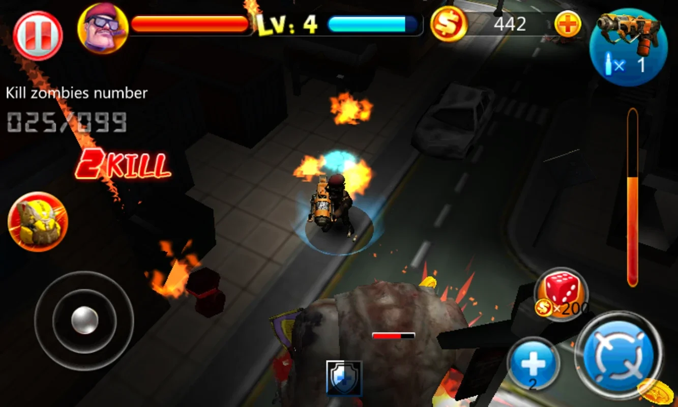 Zombie Craze for Android - Thrilling Zombie Battles