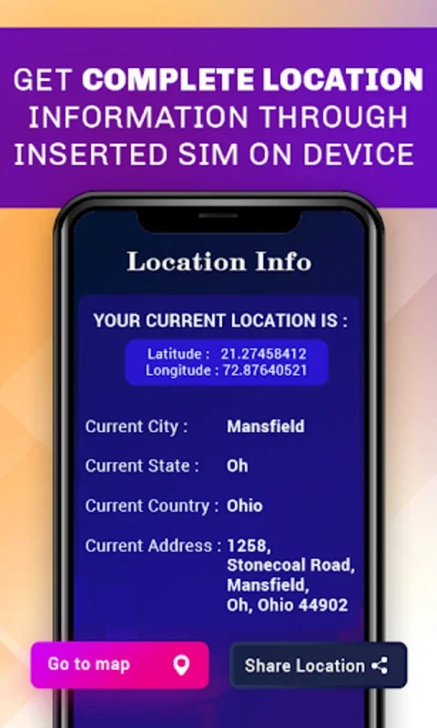 Phone Sim Location Information for Android - Unlock Insights