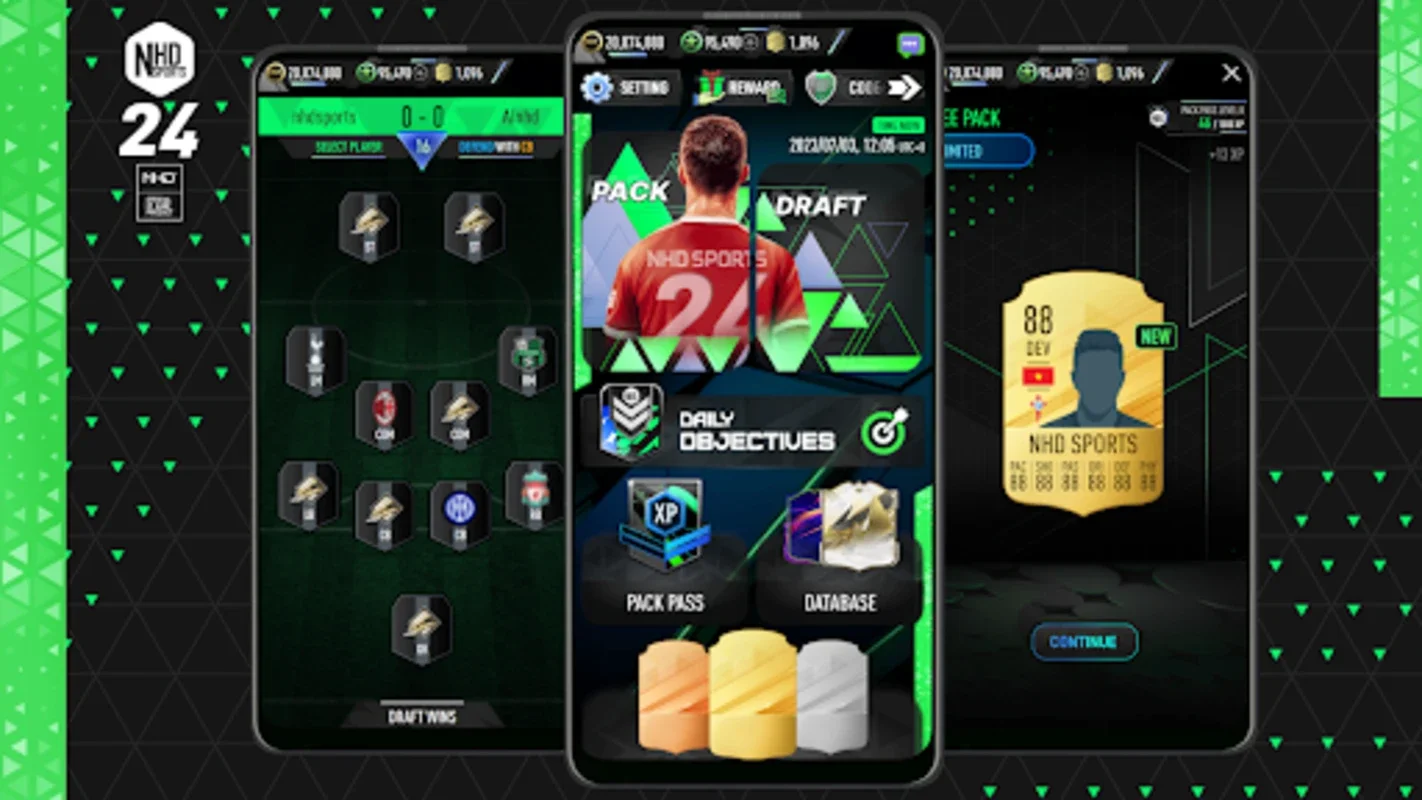 NHDFUT 24 Draft & Pack Opener for Android - No Download Needed