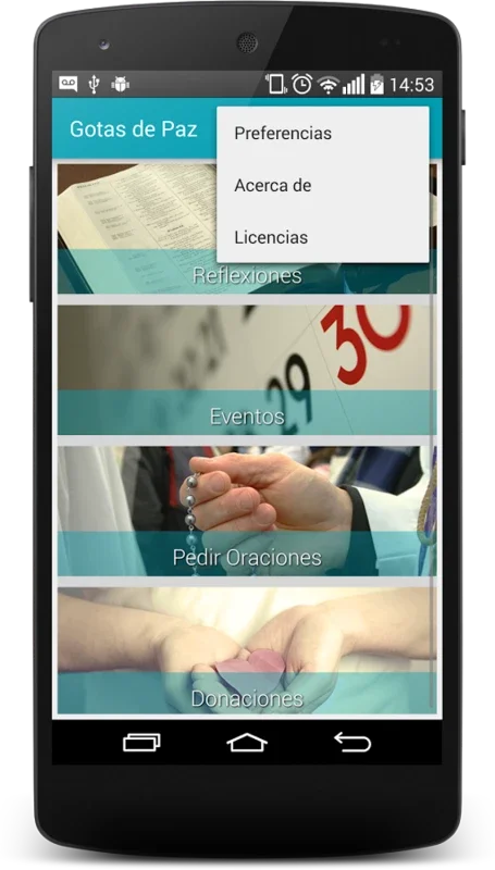 Gotas de Paz for Android - Spread the Gospel