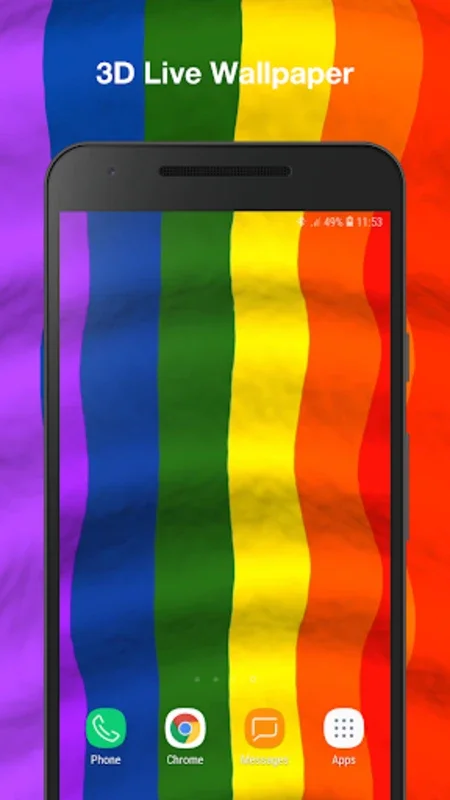 Pride Flag Live Wallpaper for Android - Celebrate LGBTQ+ Pride