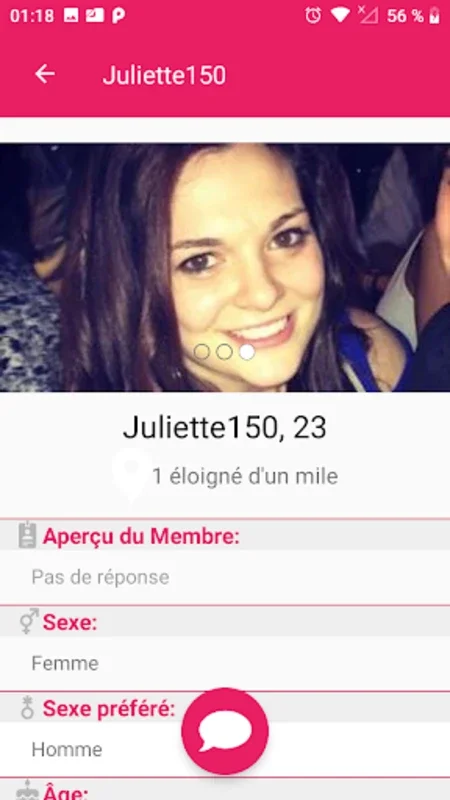 France Dating for Android - Find Love and Friendship