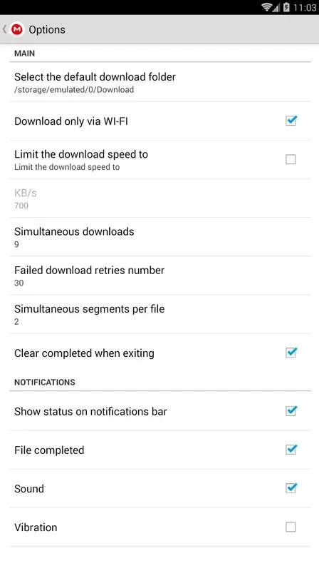 Advanced Downloader for Mega on Android - Download Now