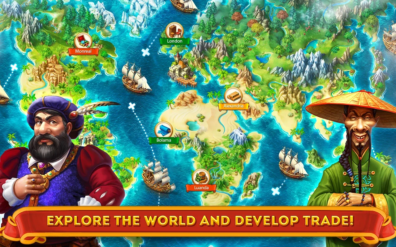 Maritime Kingdom for Android - Build and Manage Your Empire