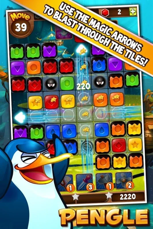 Pengle for Android: Engaging Match-Three Adventure