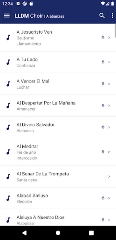 Coro LLDM (LLDM Choir) 2022 for Android: Seamless Spiritual Song Access