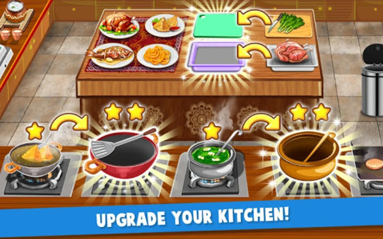 Indian Kitchen Cooking Games for Android - Culinary Adventure