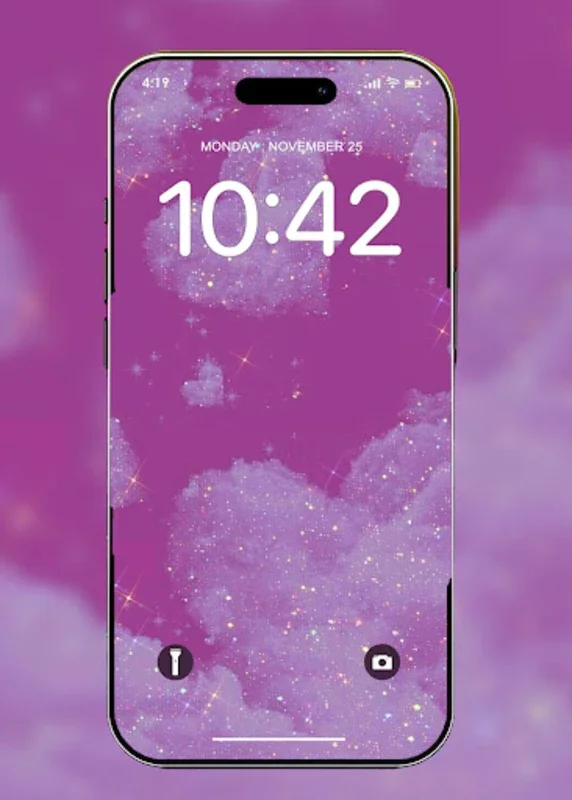 Glitter Wallpaper for Android - No Downloading Needed