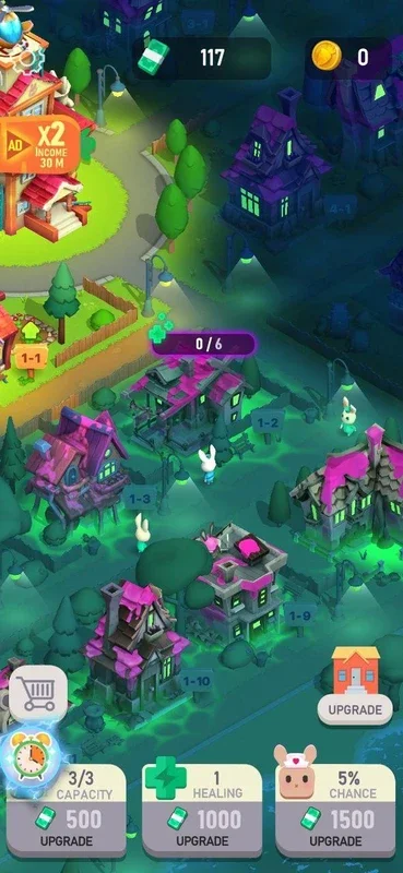 Idle Rabbits: Save the World for Android - Protect the City