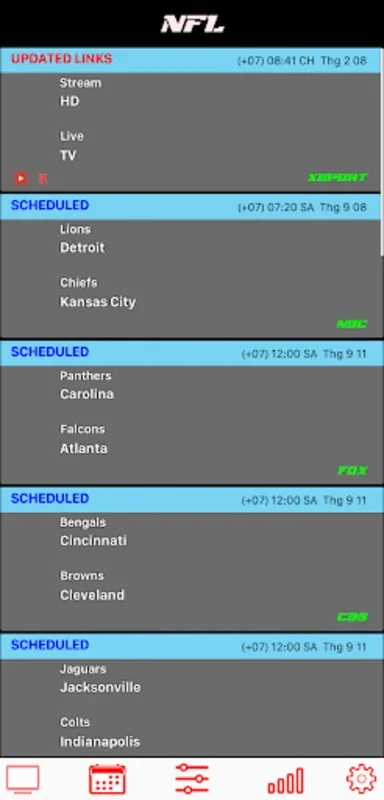 Dofu : Schedule And Live for Android - No Download Fees, Just HD Sports