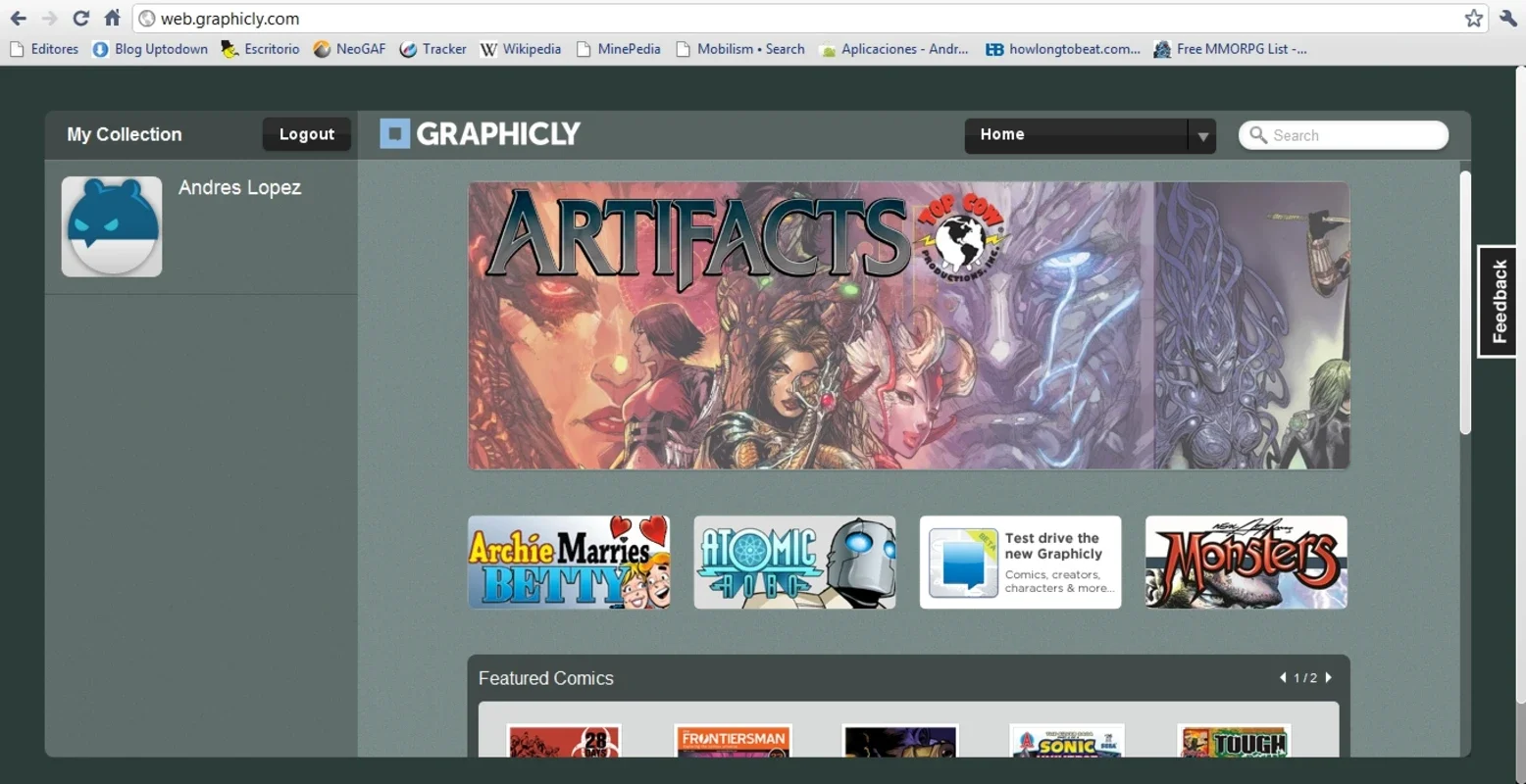 Graphicly Comics for Windows - Access Thousands of Comics