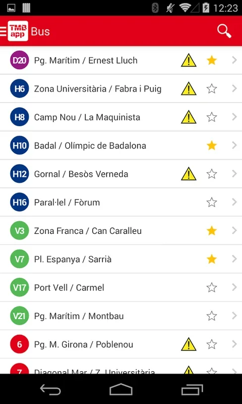 TMBApp for Android - Manage Public Transport Easily