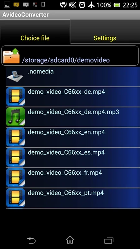 AvideoConverter for Android - Convert Videos Easily