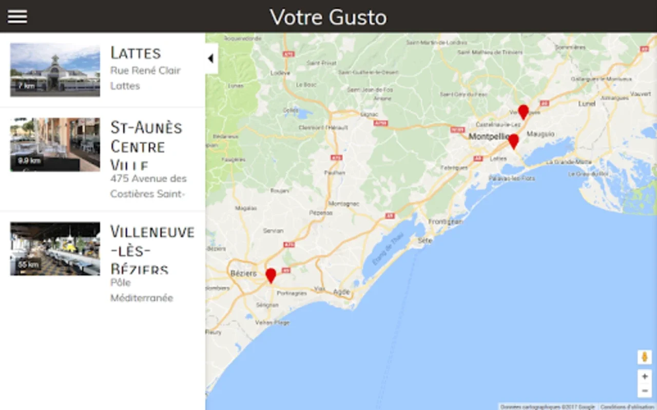 Brasserie GUSTO for Android - Discover Local Group Restaurants