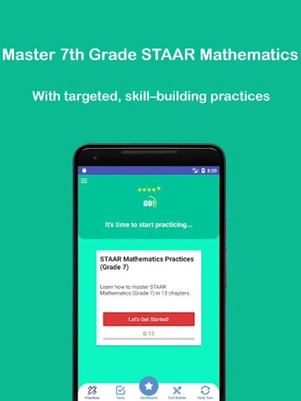 Grade 7 STAAR Math Test & Prac for Android: Enhance Your Math Skills