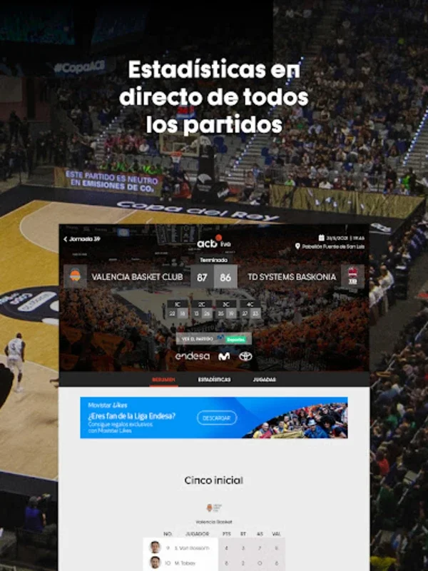 acb for Android: Unbeatable Spanish Basketball Experience