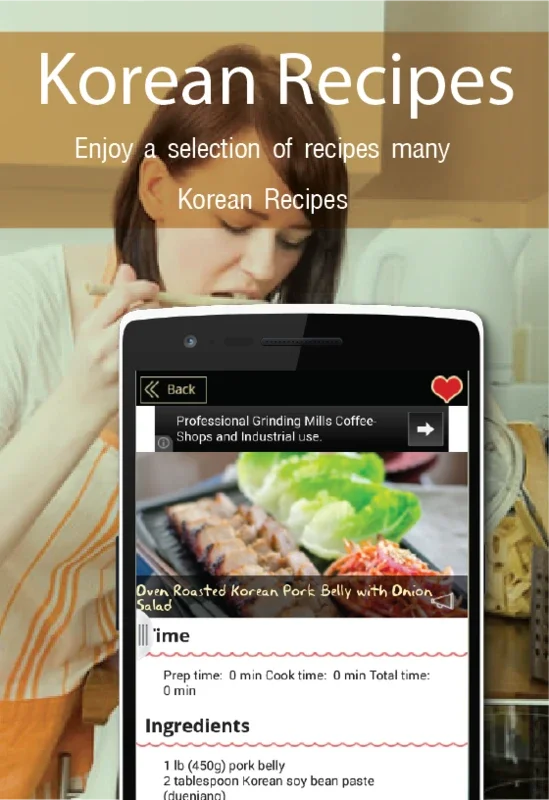 Korean Recipes FREE for Android - Explore Diverse Cuisine