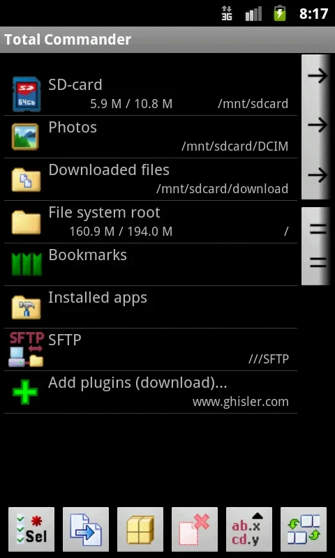 TotalCmd-SFTP for Android - Secure File Management Plugin