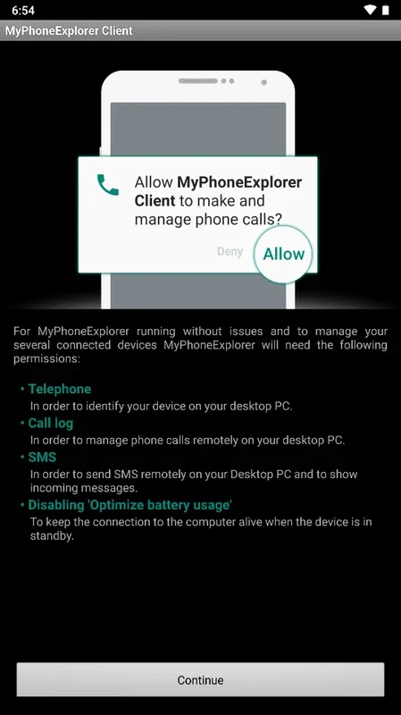 MyPhoneExplorer Client for Android - Manage from Windows