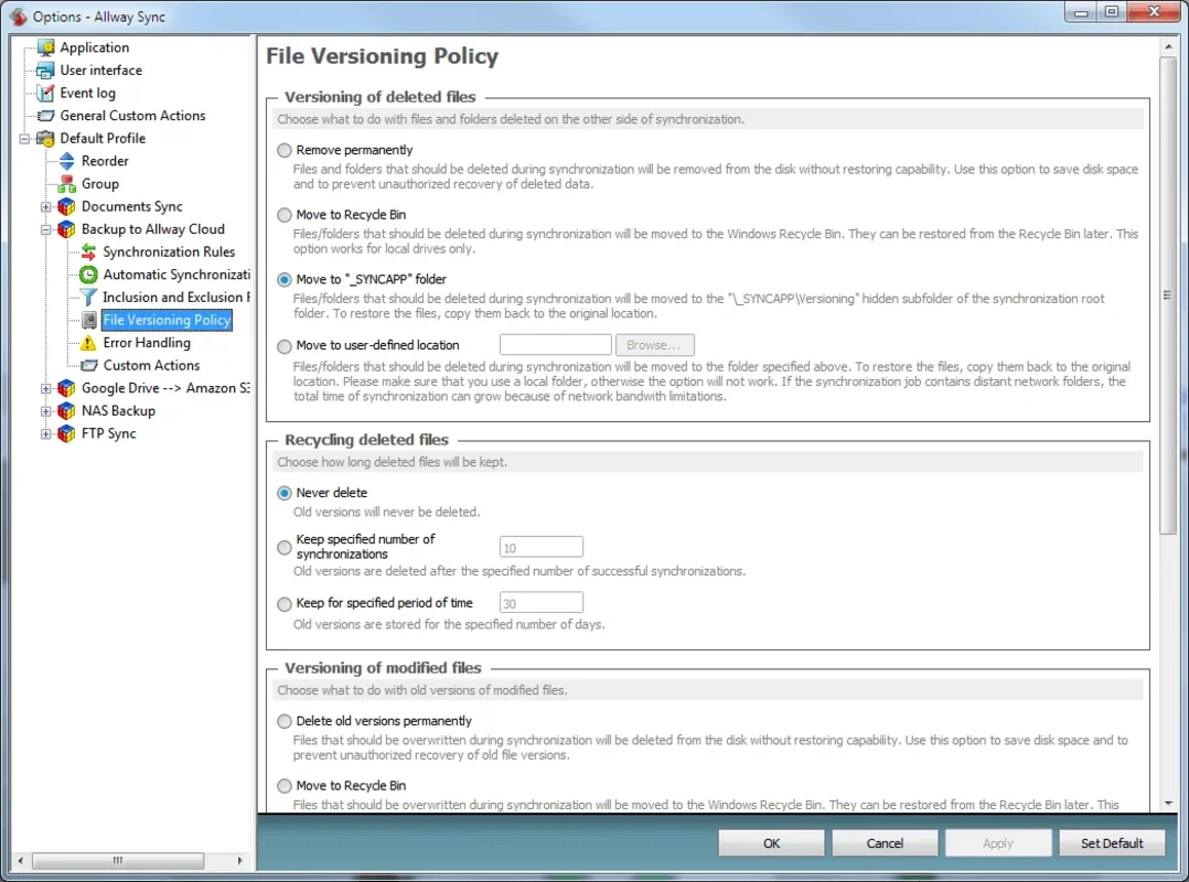 Allway Sync for Windows: Effortless File Synchronization