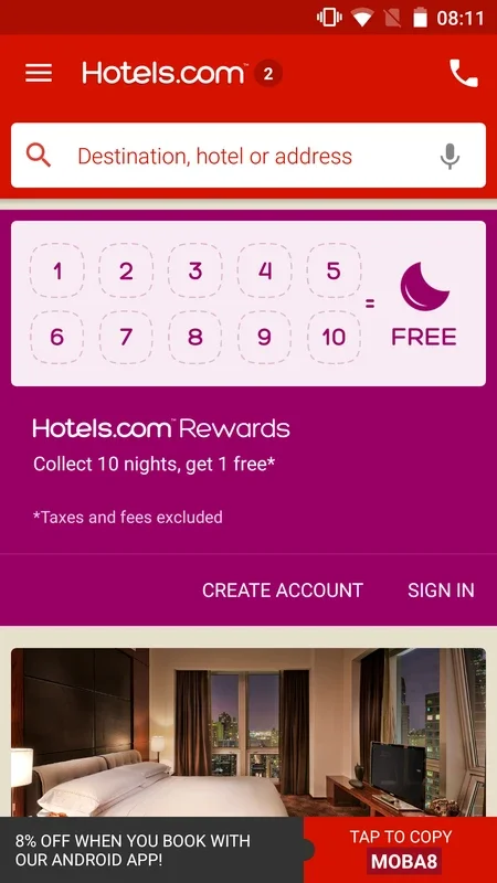 Hotels.com for Android - Book Hotels Worldwide