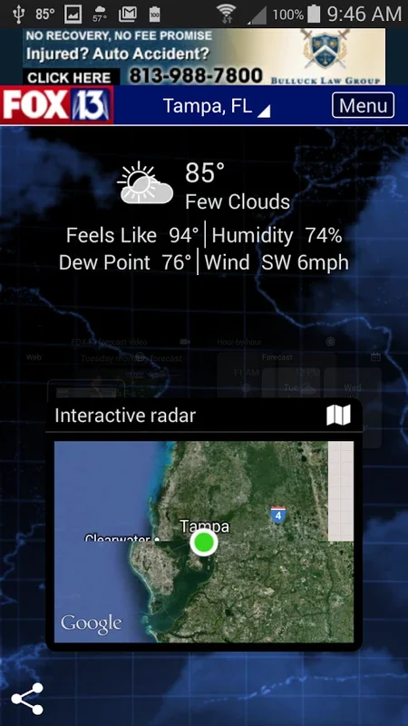 SkyTower for Android: Accurate Florida Weather App