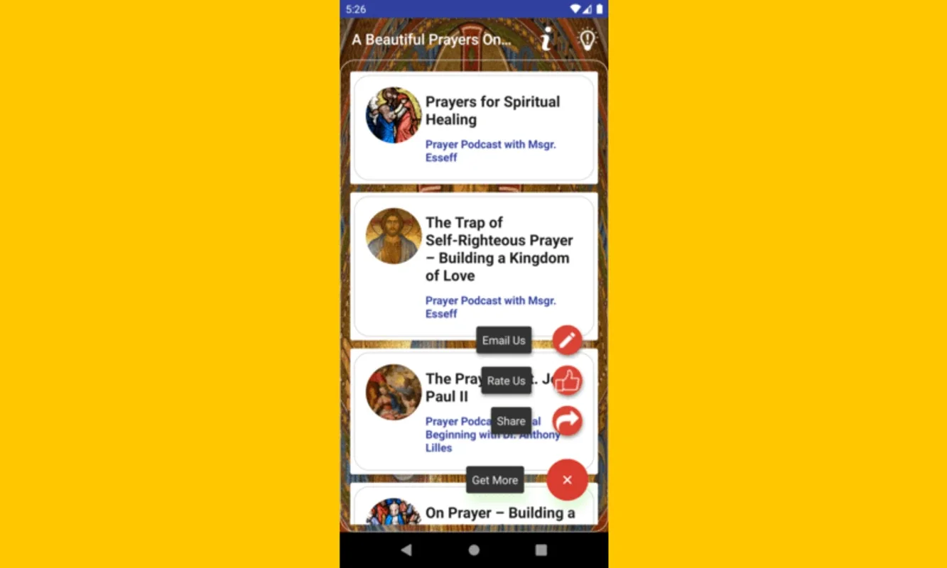 A Beautiful Prayers On The Go for Android - Enhance Your Spiritual Journey