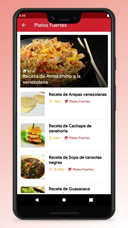 Venezuelan Recipes - Food App for Android