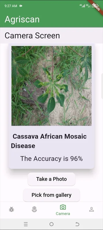 agriscan_app for Android - Identify Cassava Leaf Diseases