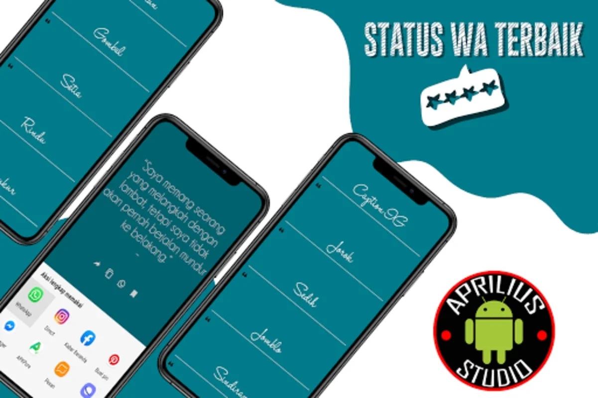 Status WA Lengkap - Keren Lucu for Android: Cool Status Updates