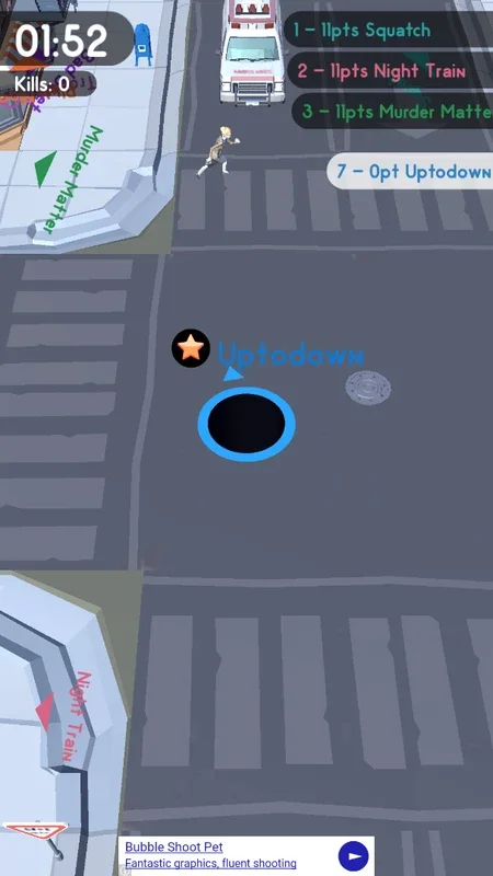 Hole.io for Android: Compete as a Black Hole