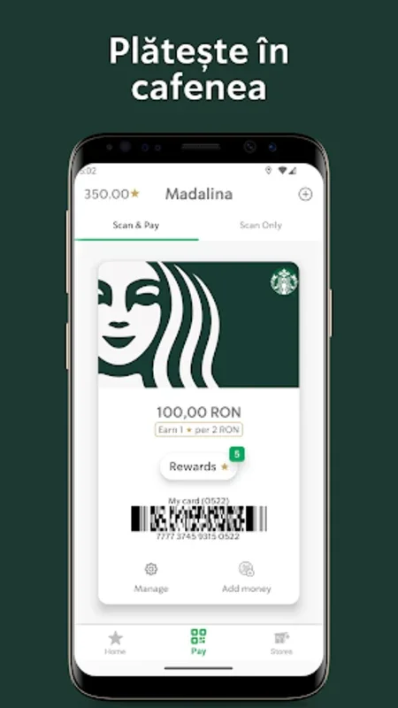 Starbucks Romania for Android - Enhance Your Coffee Experience