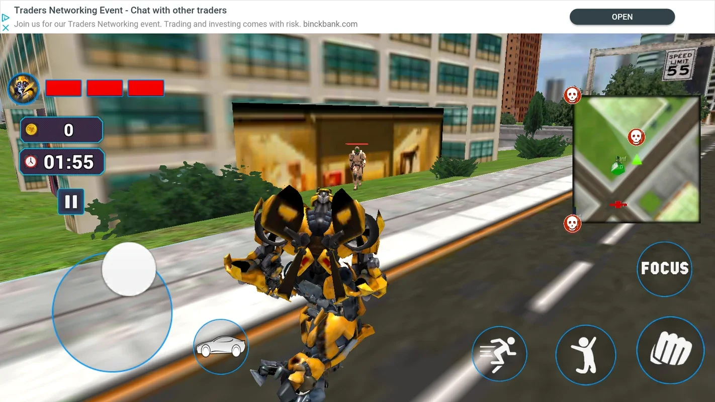 Grand Robot Car Transform 3D Game for Android: Action - Packed Adventure