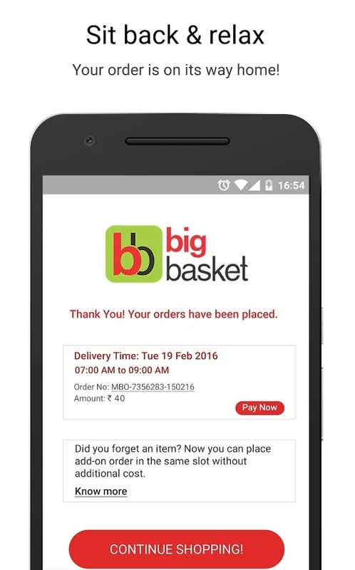 bigbasket for Android - Shop Fresh Food Anytime