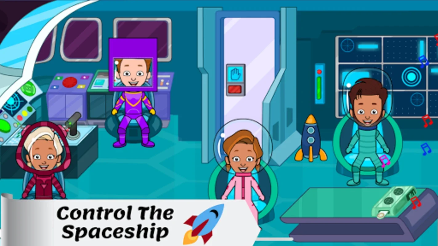 Tizi Town - My Space Adventure for Android - Download the APK from AppHuts