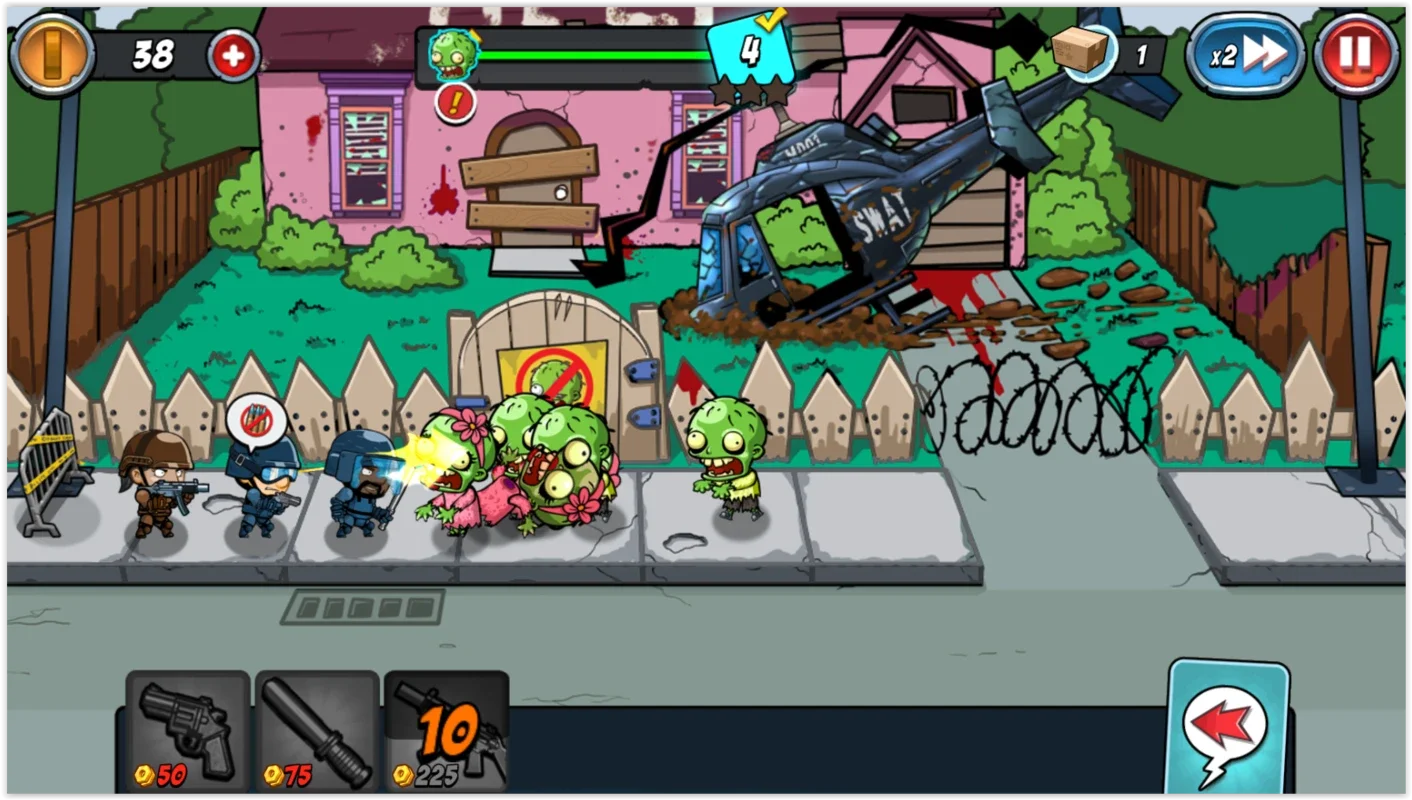 SWAT & Zombis Season 2 for Android - Defend Against Zombies