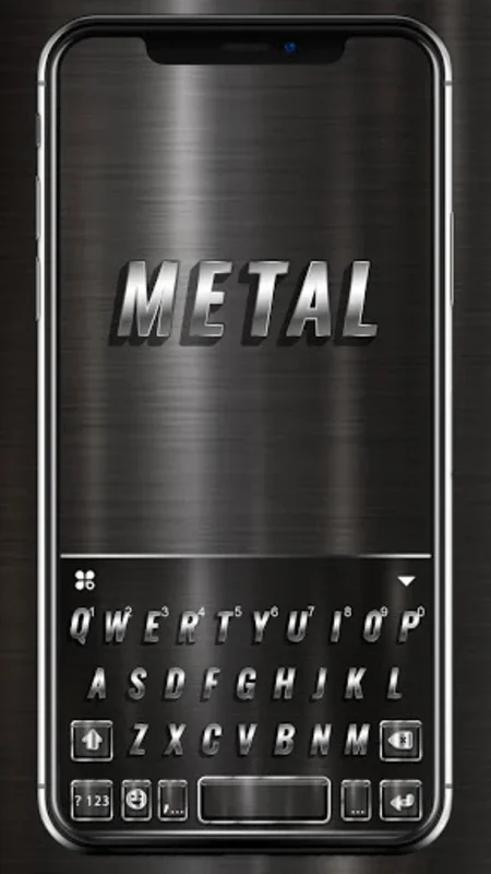 Cool Black Metal Keyboard Back for Android: Customize & Enhance