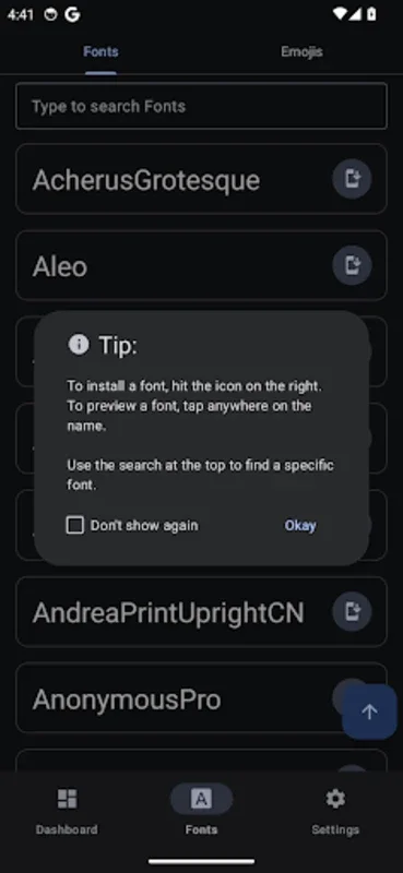 Font Manager for Android - Customize with Ease